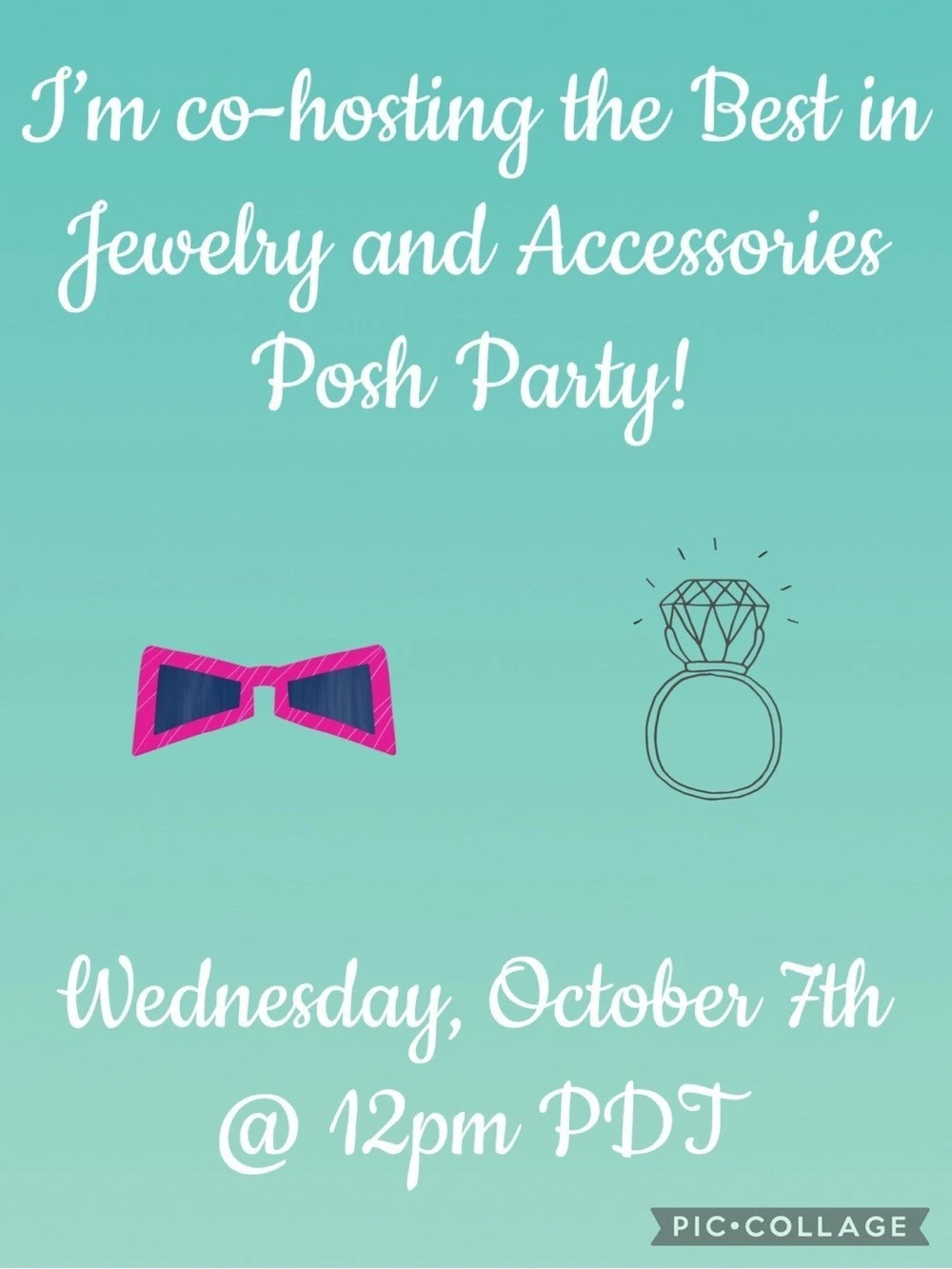 I’m co-hosting the Best in Jewelry and Accessories Posh Party 10/7! - Picture 1 of 2
